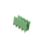 RS PRO 5mm Pitch 4 Way Pluggable Terminal Block, Header, Through Hole