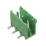 RS PRO 5mm Pitch 3 Way Pluggable Terminal Block, Header, Through Hole