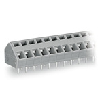 Wago PCB Terminal Block, 16-Contact, 5/5.08mm Pitch, Through Hole Mount, 1-Row