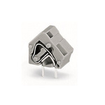 Wago PCB Terminal Block, 1-Contact, 10/10.16mm Pitch, Through Hole Mount, 1-Row