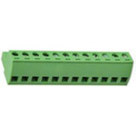 RS PRO 5.08mm Pitch 12 Way Pluggable Terminal Block, Plug, PCB, Cage Clamp Termination
