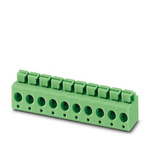 Phoenix Contact PTS Series PCB Terminal Block, 8-Contact, 5mm Pitch, PCB Mount, 1-Row, Push In Spring Termination