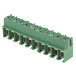 Phoenix Contact PT 2.5/10-5.0-V Series PCB Terminal Block, 5mm Pitch, Through Hole Mount, 1-Row, Screw Termination