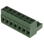 RS PRO 5.08mm Pitch 7 Way Pluggable Terminal Block, Plug, Cable Mount, Screw Termination