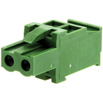 RS PRO 5.08mm Pitch 2 Way Pluggable Terminal Block, Plug, Cable Mount, Screw Termination