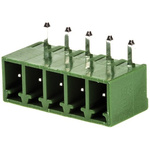 RS PRO 3.81mm Pitch 5 Way Pluggable Terminal Block, Header, Through Hole, Solder Termination