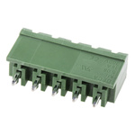 RS PRO 5.08mm Pitch 5 Way Pluggable Terminal Block, Header, Through Hole, Solder Termination
