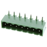 RS PRO 5.08mm Pitch 7 Way Pluggable Terminal Block, Header, Through Hole, Solder Termination
