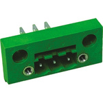 RS PRO 5.08mm Pitch 12 Way Pluggable Terminal Block, Feed Through Header, Through Hole, Screw Termination