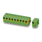 Phoenix Contact FFKDSA1/H2-5.08- 4 Series PCB Terminal Block, 4-Contact, 5.08mm Pitch, Through Hole Mount, Spring Cage