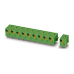 Phoenix Contact FFKDSA1/H2-7.62- 4 Series PCB Terminal Block, 4-Contact, 7.62mm Pitch, Through Hole Mount, Spring Cage