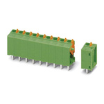 Phoenix Contact FFKDSA1/ V2-5.08-16 Series PCB Terminal Block, 16-Contact, 5.08mm Pitch, Through Hole Mount, Spring
