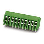 Phoenix Contact PTA 1.5/16-3.5 Series PCB Terminal Block, 16-Contact, 3.5mm Pitch, Through Hole Mount, Screw Termination