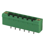 RS PRO 5.08mm Pitch 6 Way Pluggable Terminal Block, Header, Through Hole, Solder Termination