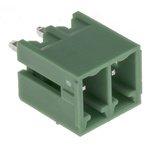 RS PRO 3.81mm Pitch 2 Way Pluggable Terminal Block, Header, Through Hole, Solder Termination