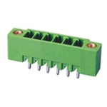 RS PRO 3.81mm Pitch 3 Way Pluggable Terminal Block, Header, Through Hole, Solder Termination