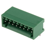 RS PRO 2.5mm Pitch 8 Way Right Angle Pluggable Terminal Block, Header, Through Hole, Solder Termination