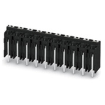 Phoenix Contact SPT-THR 1.5/ 4-V-5.08 P26 Series PCB Terminal Block, 5.08mm Pitch, Through Hole Mount, Spring Cage