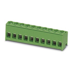 Phoenix Contact FFKDSA1/V1-5.08-12 Series PCB Terminal Block, 12-Contact, 5.08mm Pitch, Through Hole Mount, Spring Cage