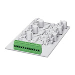 Phoenix Contact MKDSP 1.5/ 9 Series PCB Terminal Block, 9-Contact, 5mm Pitch, Through Hole Mount, Screw Termination