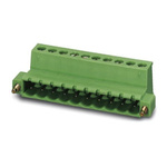 Phoenix Contact MKDS 3/11 Series PCB Terminal Block, 11-Contact, 5mm Pitch, Through Hole Mount, Screw Termination