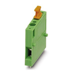 Phoenix Contact FRONT 2.5-H/SA10- 7 Series PCB Terminal Block, 7-Contact, 5mm Pitch, Through Hole Mount, Screw
