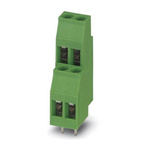 Phoenix Contact GSMKDSN 1.5/ 6-7.62 Series PCB Terminal Block, 6-Contact, 7.62mm Pitch, Through Hole Mount, Screw