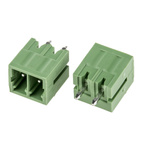 RS PRO 3.5mm Pitch 2 Way Pluggable Terminal Block, Header, Through Hole, Solder Termination