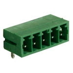 RS PRO 3.81mm Pitch 5 Way Right Angle Pluggable Terminal Block, Header, Through Hole, Solder Termination