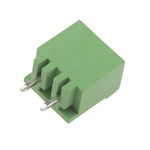 RS PRO 5.08mm Pitch 2 Way Pluggable Terminal Block, Header, Through Hole, Solder Termination