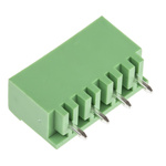 RS PRO 5.08mm Pitch 4 Way Pluggable Terminal Block, Header, Through Hole, Solder Termination