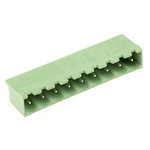 RS PRO 5.08mm Pitch 9 Way Pluggable Terminal Block, Header, Through Hole, Solder Termination