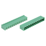 Phoenix Contact 5.08mm Pitch 12 Way Pluggable Terminal Block, Header, Solder Termination