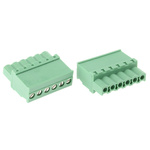 Phoenix Contact 5.08mm Pitch Pluggable Terminal Block, Plug, Cable Mount, Screw Termination