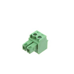 RS PRO 3.81mm Pitch 2 Way Pluggable Terminal Block, Plug, Free Hanging (In Line)