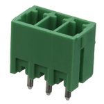 RS PRO 3.5mm Pitch 3 Way Pluggable Terminal Block, Header, Through Hole