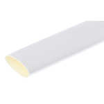 RS PRO Adhesive Lined Heat Shrink Tubing, White 19mm Sleeve Dia. x 1.2m Length 3:1 Ratio