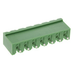 Phoenix Contact 5.08mm Pitch 7 Way Pluggable Terminal Block, Header, Solder Termination