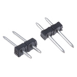 Phoenix Contact 3.5mm Pitch 2 Way Pluggable Terminal Block, Pin Header, Through Hole, Solder Termination