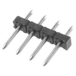 Phoenix Contact 3.5mm Pitch 4 Way Pluggable Terminal Block, Pin Header, Through Hole, Solder Termination