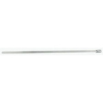 RS PRO Metallic Cable Tie 316 Stainless Steel Roller Ball, 1m x 4.6 mm