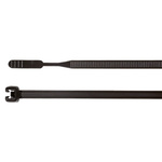 HellermannTyton Black Cable Tie Nylon, 290mm x 4.7 mm
