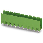 Phoenix Contact 5.08mm Pitch 8 Way Pluggable Terminal Block, Header, Solder Termination