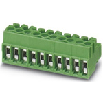 Phoenix Contact 3.5mm Pitch 5 Way Pluggable Terminal Block, Plug, Cable Mount