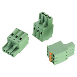 Wurth Elektronik 5.08mm Pitch 2 Way Pluggable Terminal Block, Plug, Cable Mount, Screw Termination