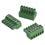 Wurth Elektronik 3.5mm Pitch 4 Way Pluggable Terminal Block, Plug, Cable Mount, Screw Termination