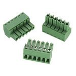 Wurth Elektronik 3.81mm Pitch 6 Way Pluggable Terminal Block, Plug, Cable Mount, Screw Termination