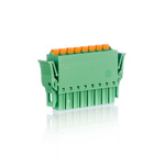 Phoenix Contact 3.5mm Pitch 8 Way Pluggable Terminal Block, Plug, Cable Mount, Spring Cage Termination