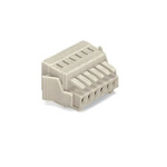 Wago 3.5mm Pitch 12 Way Pluggable Terminal Block, Plug, Through Hole, Screw Termination
