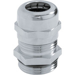 Lapp Skiptop MS PG 9 Cable Gland With Locknut, Nickel Plated Brass, IP68